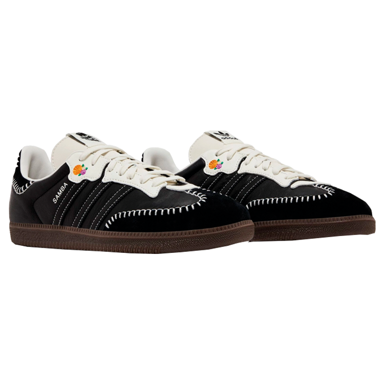 TENIS ADIDAS SAMBA OG DIA DE MUERTOS PACK BLACK