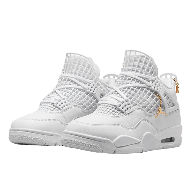 TENIS JORDAN 4 NET WHITE