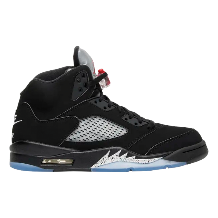 TENIS JORDAN 5 BLACK METALLIC REIMAGINED