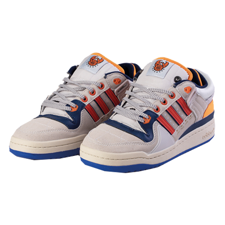 TENIS ADIDAS FORUM BUCKLE LOW BAD BUNNY CANGREJEROS DE SANTURCE