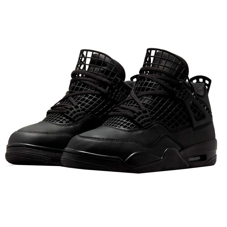 TENIS JORDAN 4 NET BLACK