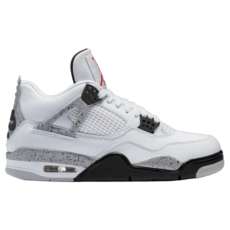 TENIS JORDAN 4 WHITE CEMENT 2025