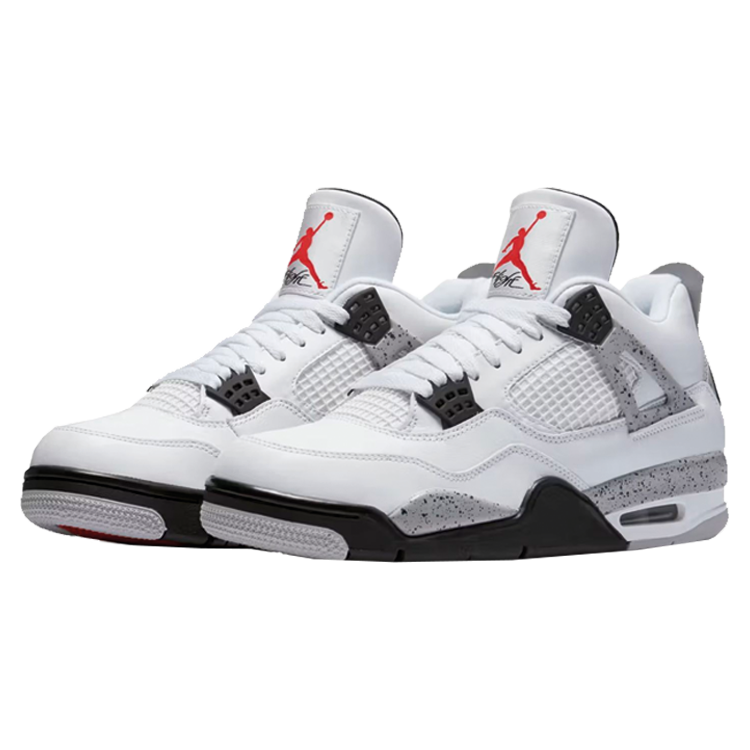 TENIS JORDAN 4 WHITE CEMENT 2025