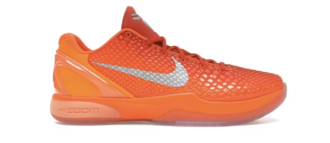 TENIS NIKE KOBE 6 PROTRO TOTAL ORANGE