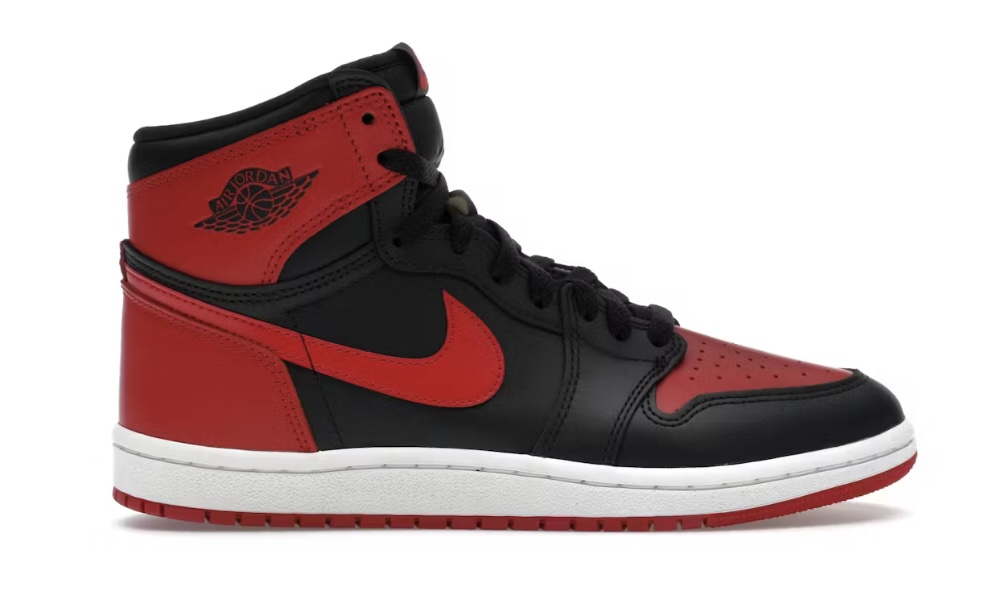 TENIS AIR JORDAN 1 HIGH 85 BRED 2025