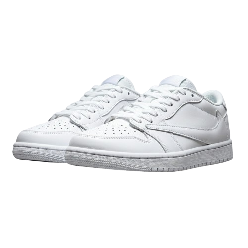 TENIS JORDAN 1 LOW TRAVIS SCOTT WHITE PARTY