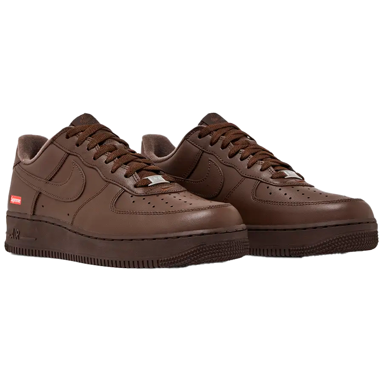 TENIS NIKE AIR FORCE 1 LOW SUPREME BAROQUE BROWN