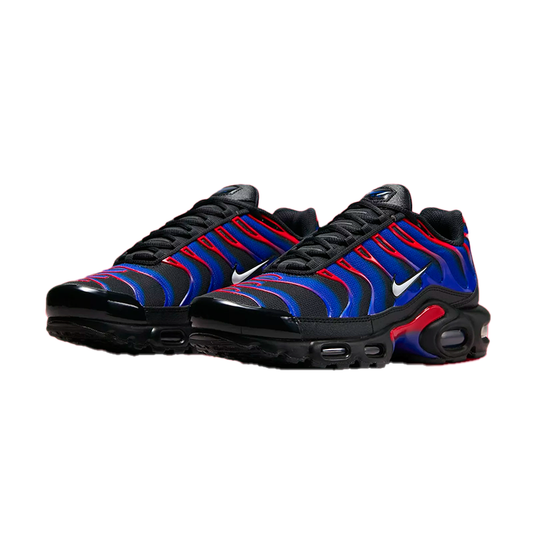 TENIS NIKE AIR MAX PLUS BLACK BLUE RED