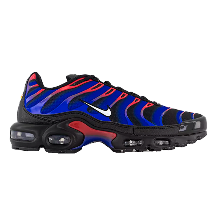 TENIS NIKE AIR MAX PLUS BLACK BLUE RED