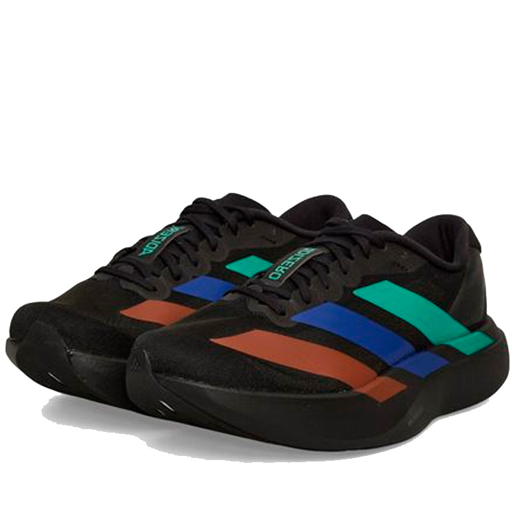 TENIS ADIDAS ADIZERO EVO SL PHARRELL HUMANRACE BLACK GREEN BLUE