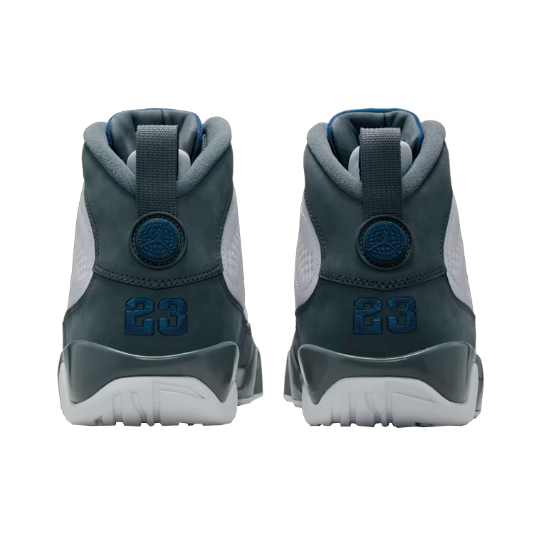 TENIS JORDAN 9 FLINT GREY FRENCH BLUE 2025