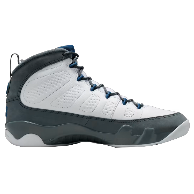 TENIS JORDAN 9 FLINT GREY FRENCH BLUE 2025