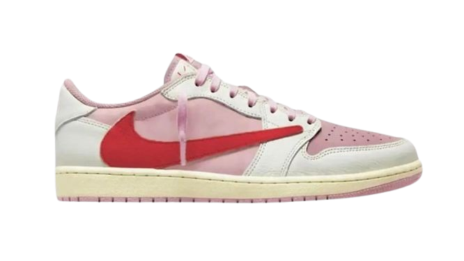 TENIS JORDAN 1 LOW OG TRAVIS SCOTT SAIL TROPICAL PINK