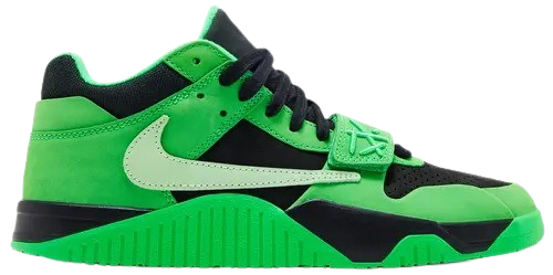 TENIS JORDAN JUMPMAN JACK TR TRAVIS SCOTT GREEN SPARK