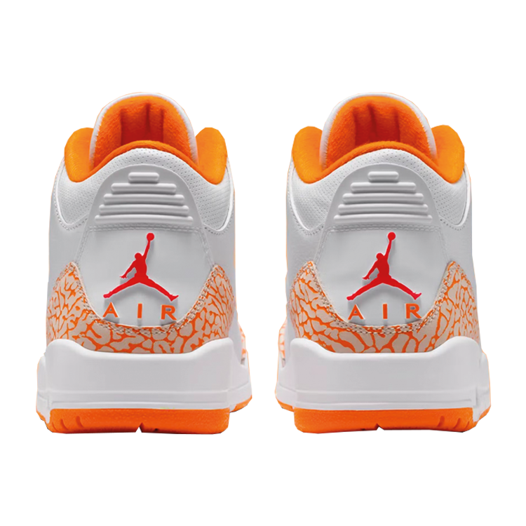 TENIS JORDAN 3 ORANGE CITRUS
