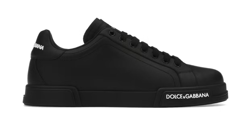 TENIS DOLCE & GABBANA PORTOFINO CLASSIC BLACK WHITE