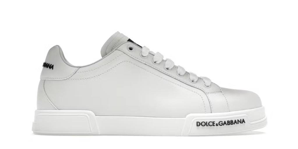 TENIS DOLCE & GABBANA PORTOFINO CLASSIC WHITE BLACK