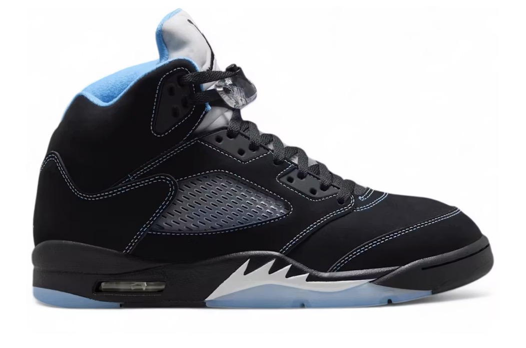 TENIS JORDAN 5 BLACK UNIVERSITY BLUE 2026