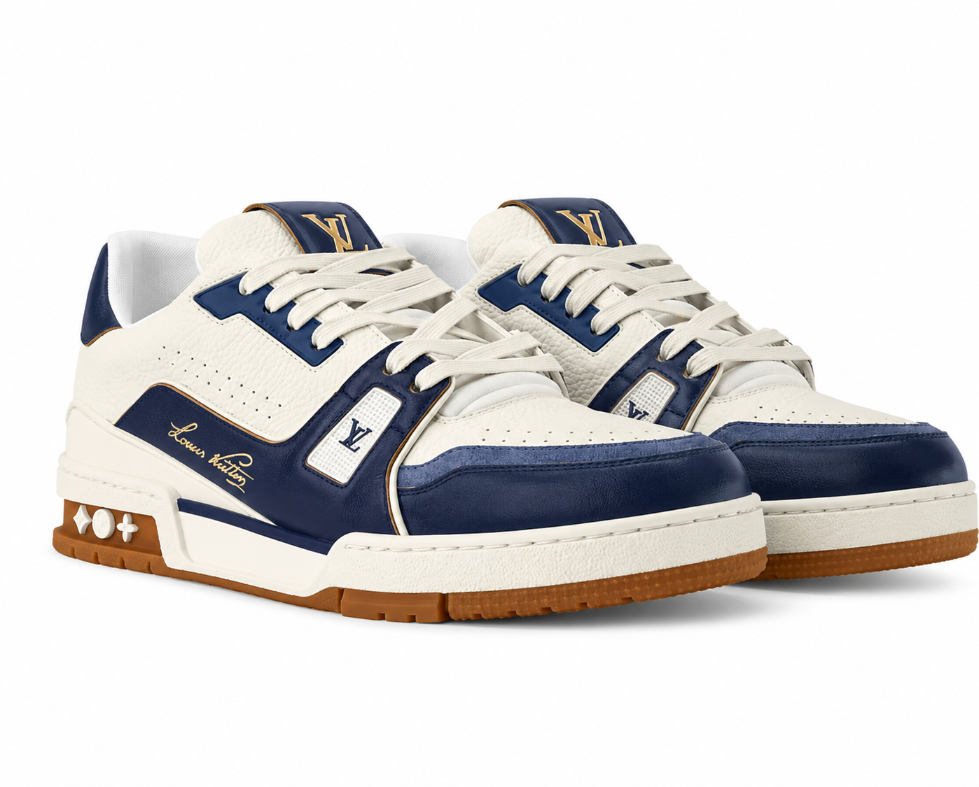 TENIS LOUIS VUITTON LV TRAINER MARINE