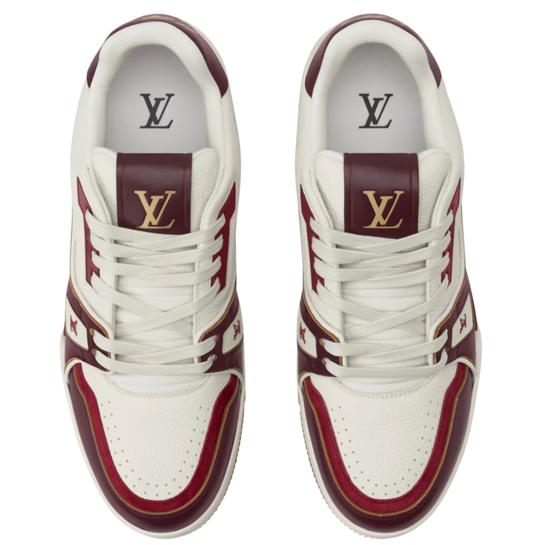 TENIS LOUIS VUITTON LV TRAINER BORDEAUX