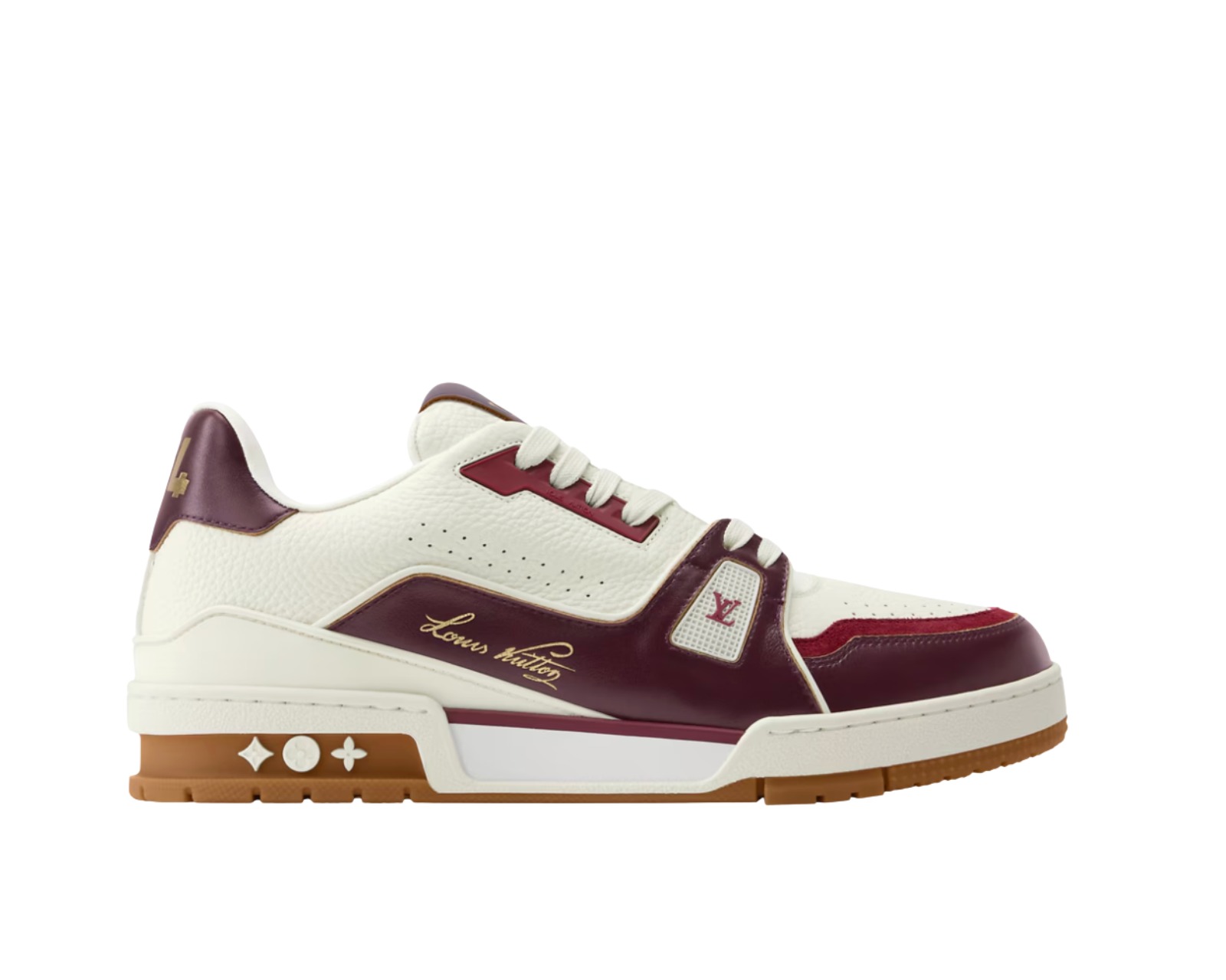 TENIS LOUIS VUITTON LV TRAINER BORDEAUX