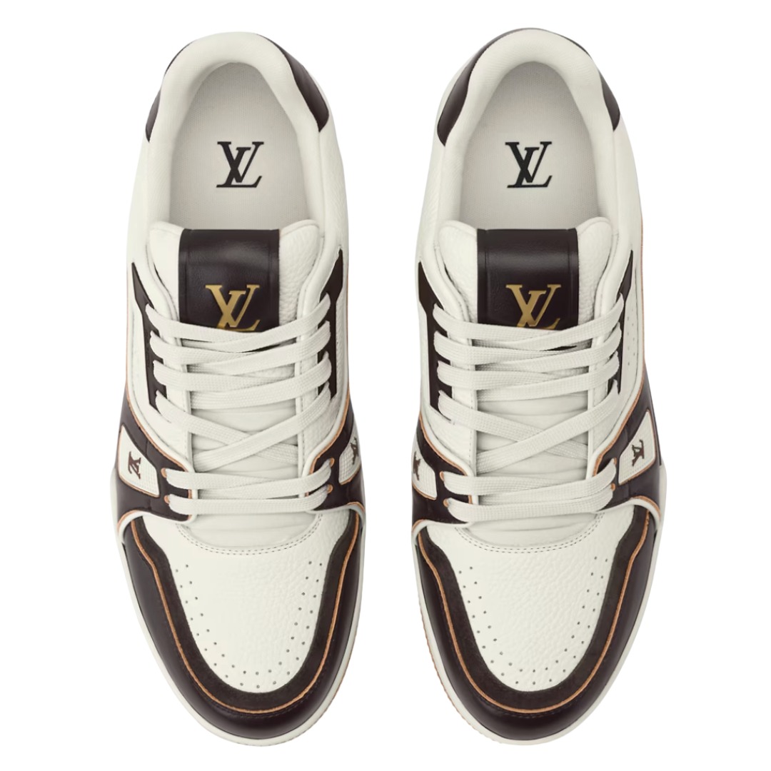 TENIS LOUIS VUITTON LV TRAINER MARRON
