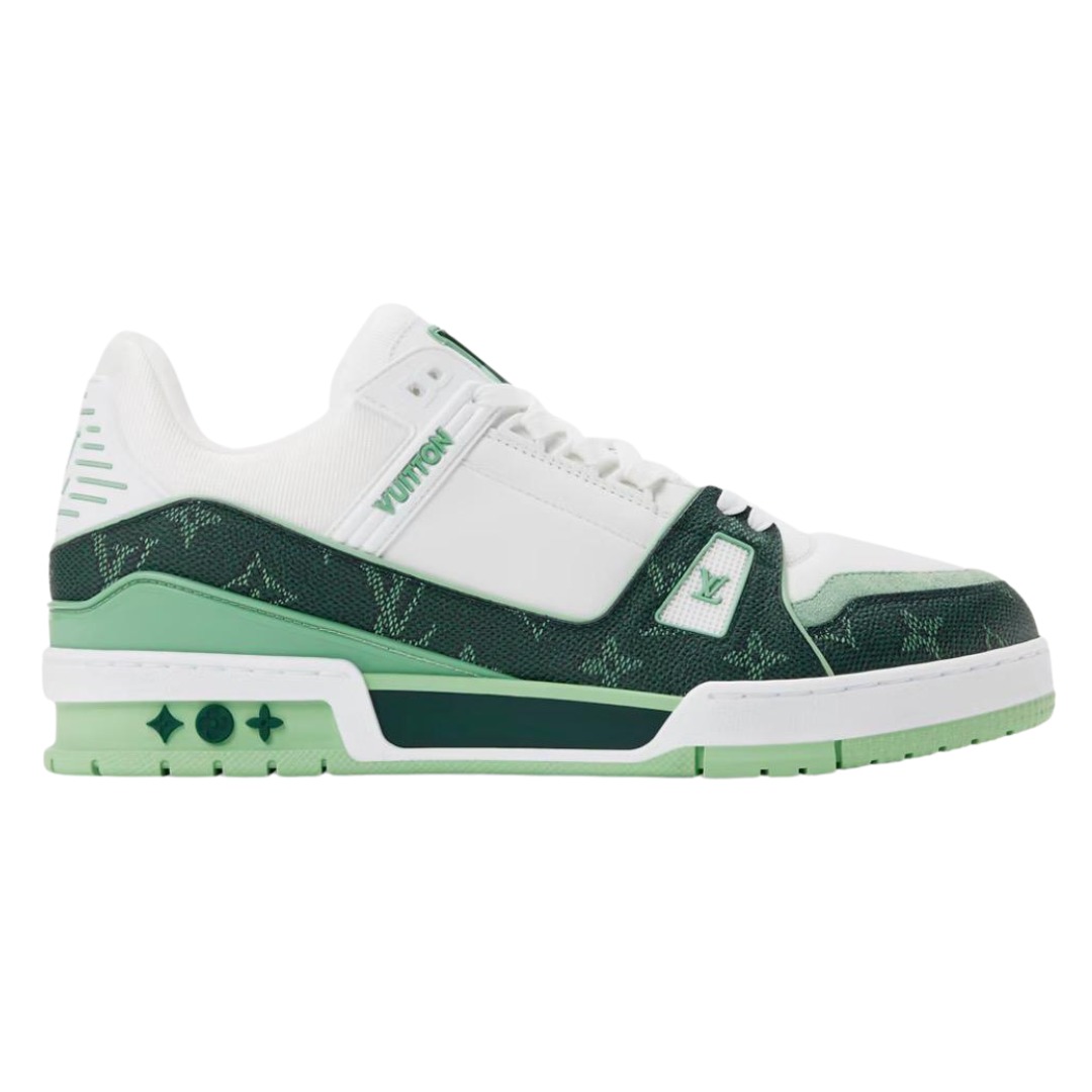 TENIS LOUIS VUITTON LV TRAINER GREEN