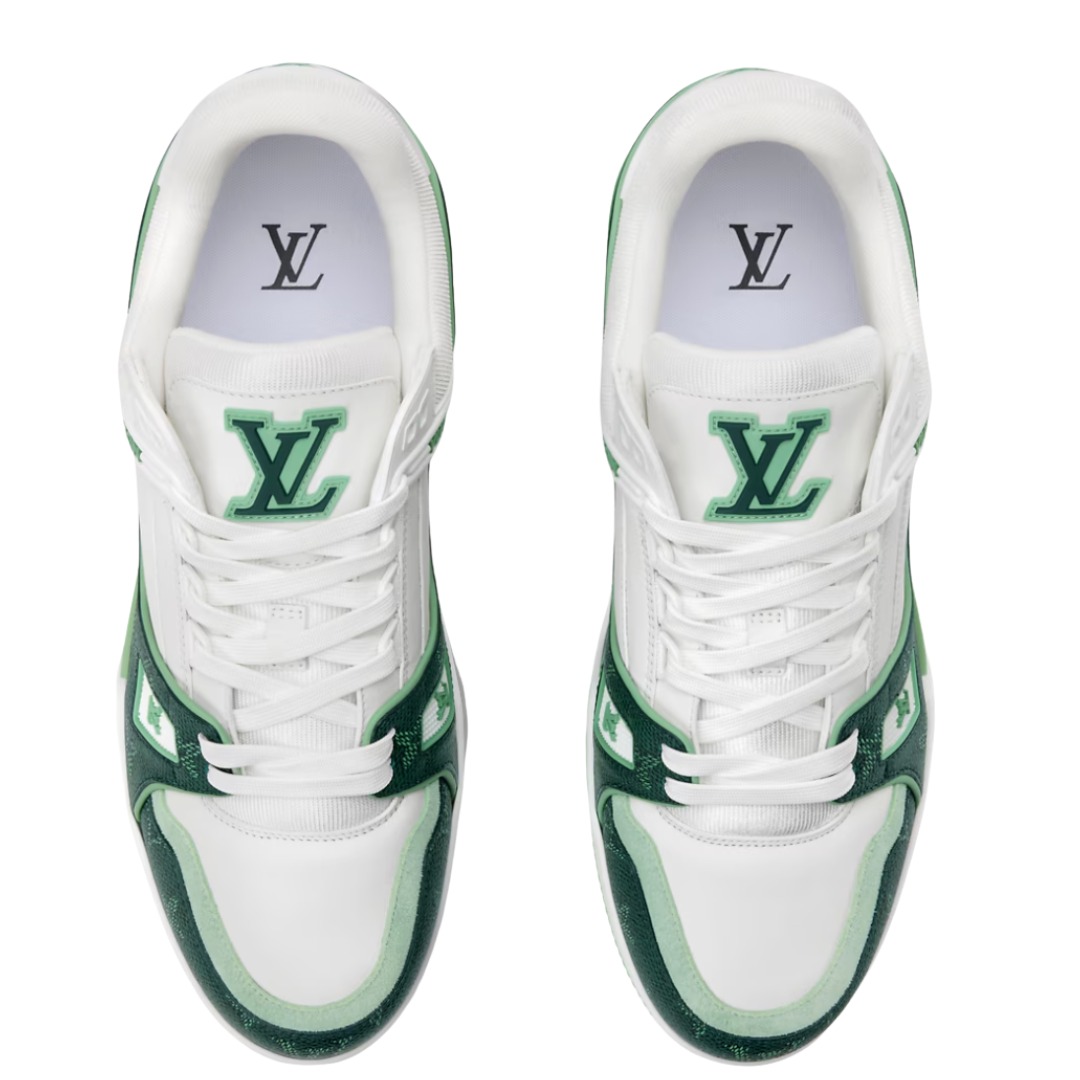 TENIS LOUIS VUITTON LV TRAINER GREEN
