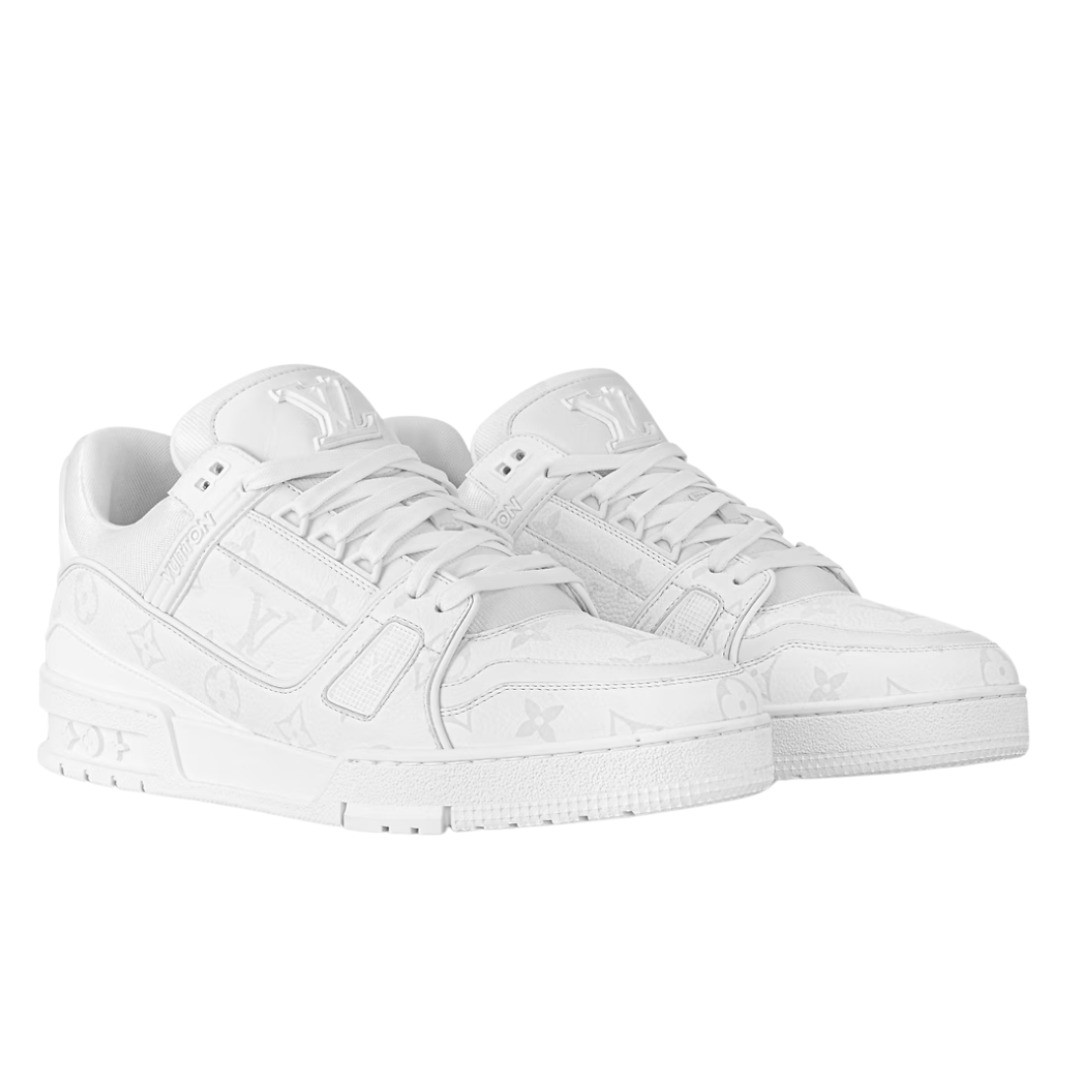 TENIS LOUIS VUITTON LV TRAINER WHITE MONOGRAM
