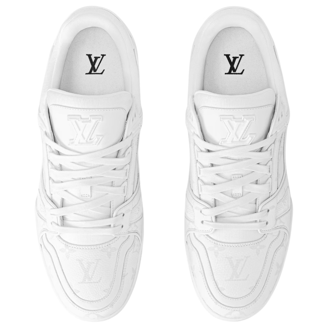 TENIS LOUIS VUITTON LV TRAINER WHITE MONOGRAM