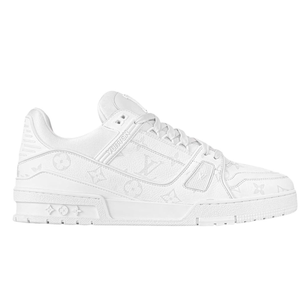 TENIS LOUIS VUITTON LV TRAINER WHITE MONOGRAM