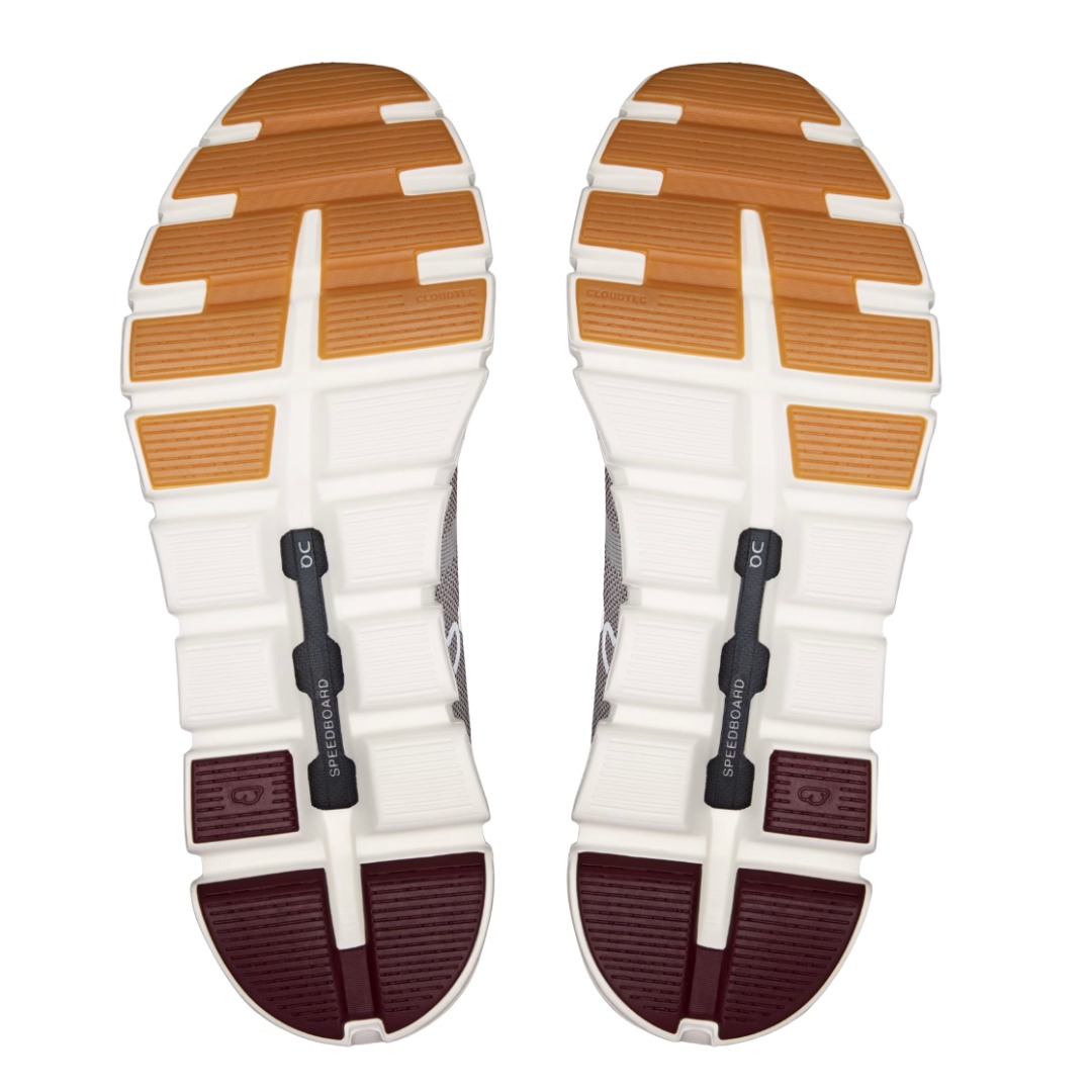 TENIS CLOUD 6 VERSA SILVER |  MAROON