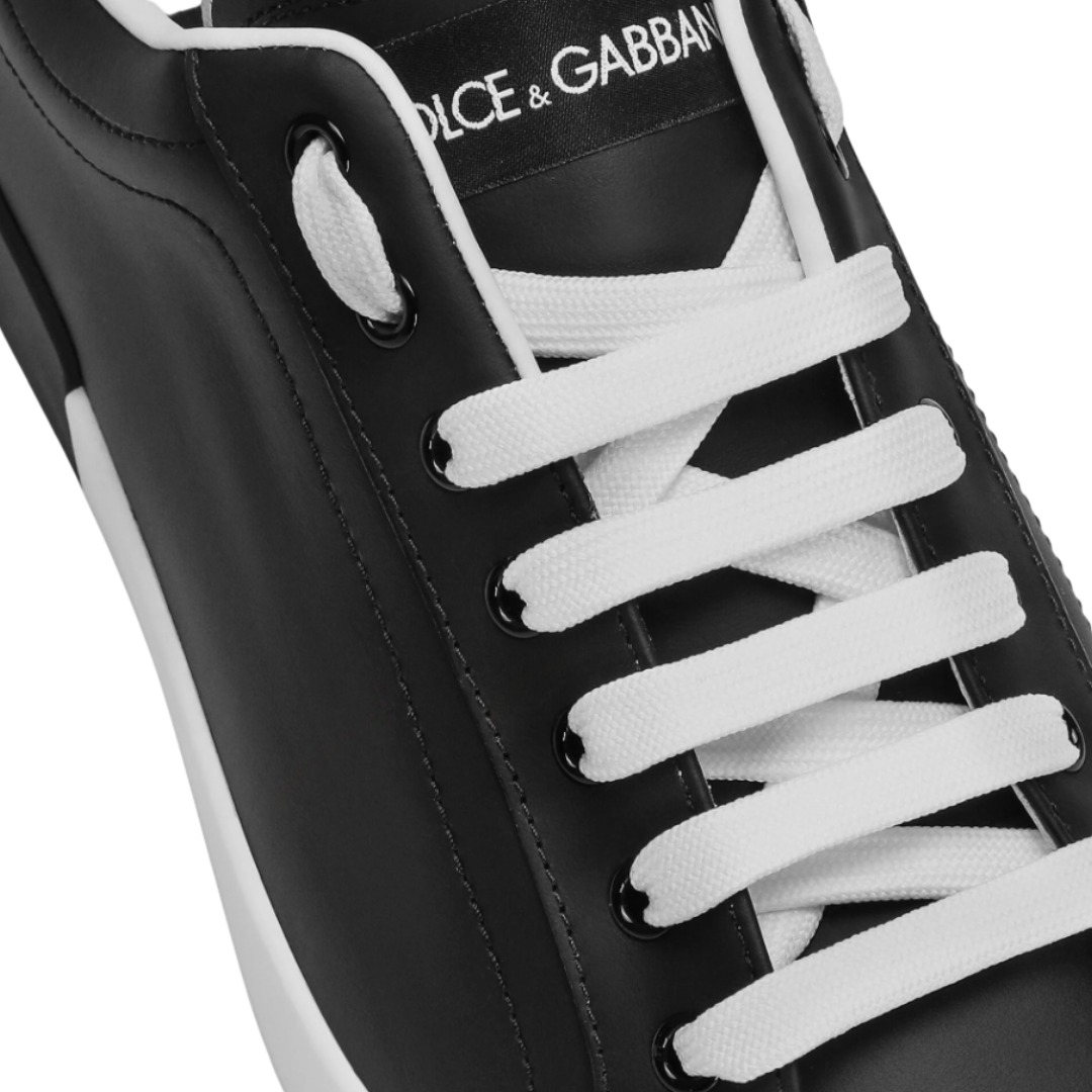 TENIS DOLCE & GABBANA PORTOFINO BLACK GREY 