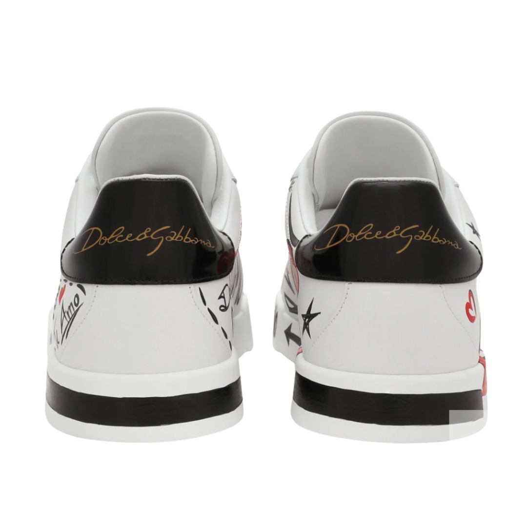 TENIS DOLCE & GABBANA PORTOFINO PRINT LOVE DG