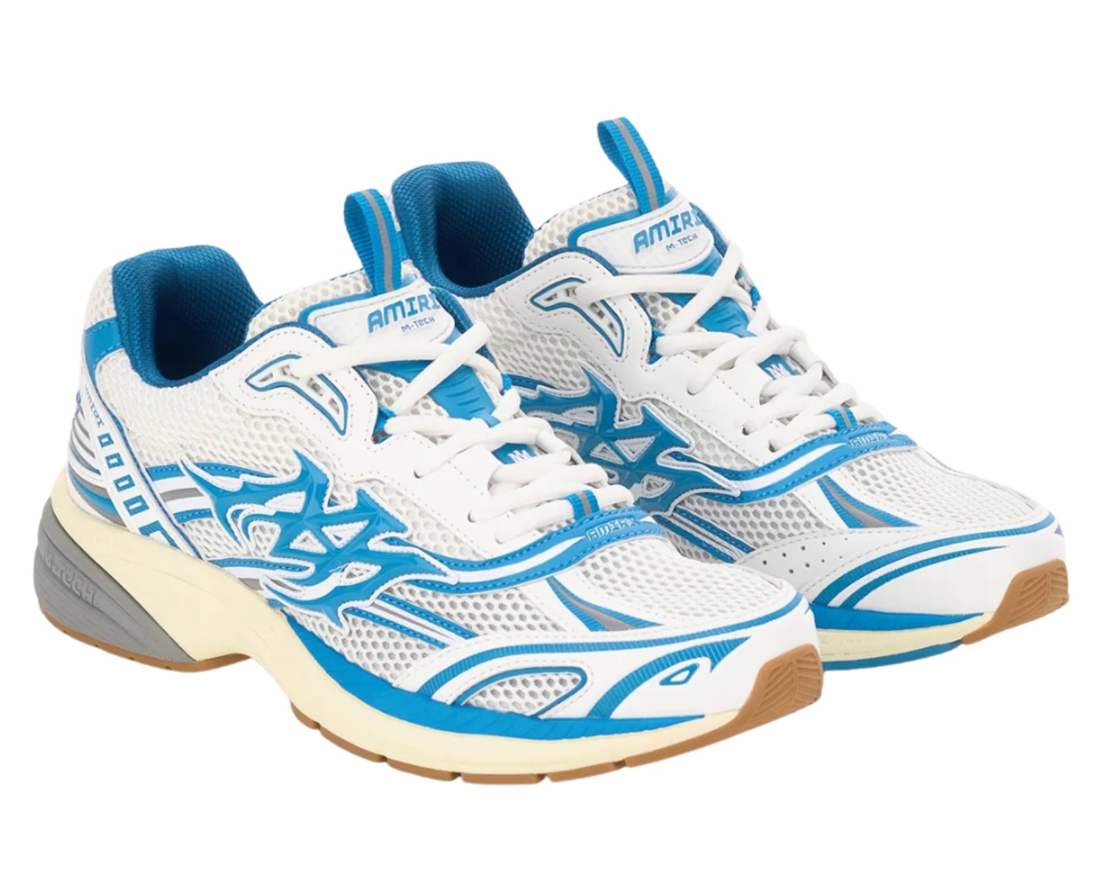 TENIS AMIRI M-TECH WHITE BLUE