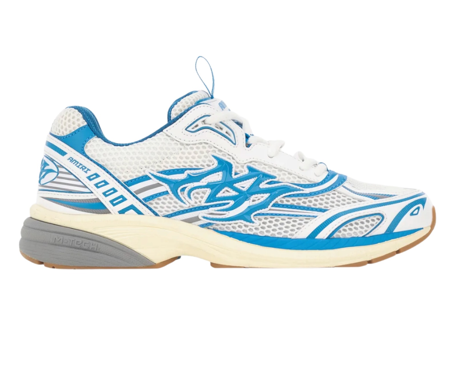 TENIS AMIRI M-TECH WHITE BLUE 