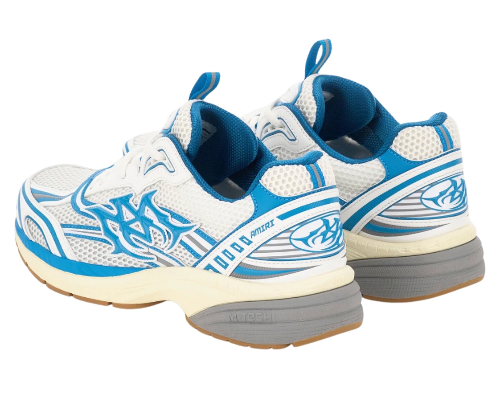 TENIS AMIRI M-TECH WHITE BLUE