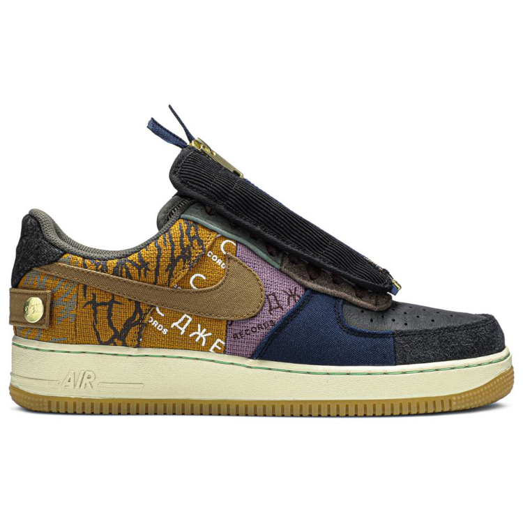 Tenis Nike Air Force 1 Low Travis Scott Cactus Jack