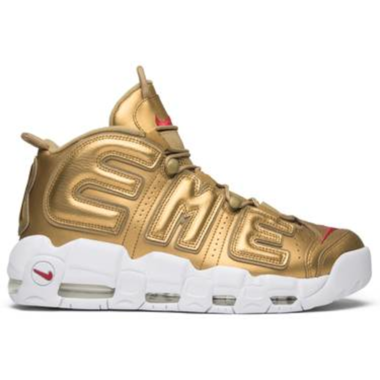 Tenis Nike Air More Uptempo Supreme Suptempo Gold