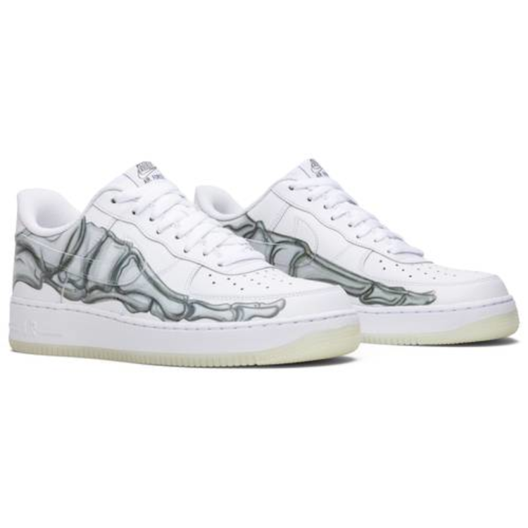 Tenis Nike Air Force 1 Low Skeleton Halloween 2018