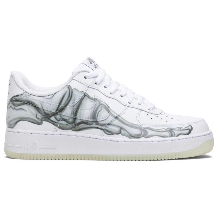 Tenis Nike Air Force 1 Low Skeleton Halloween 2018