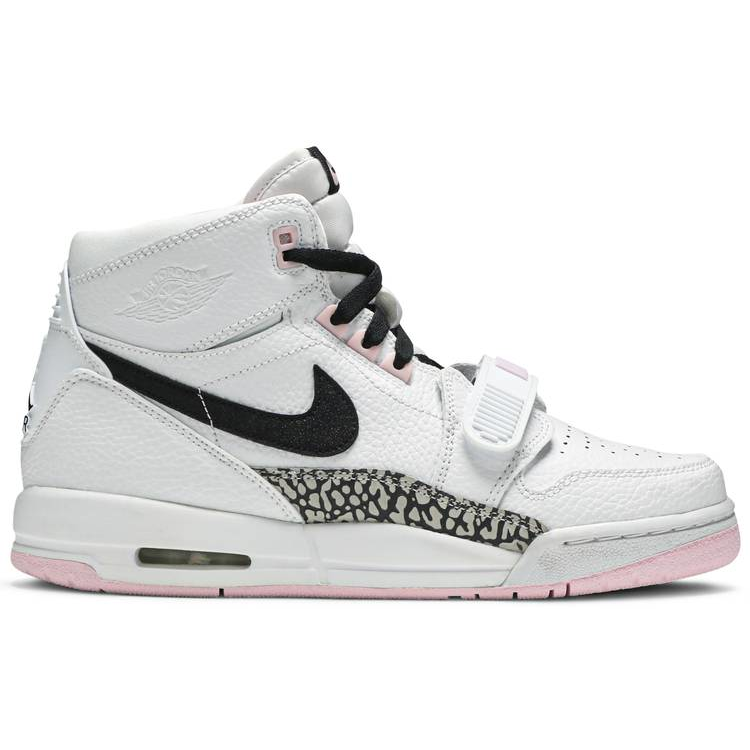 Tenis Jordan Legacy 312 White Black Pink Foam 