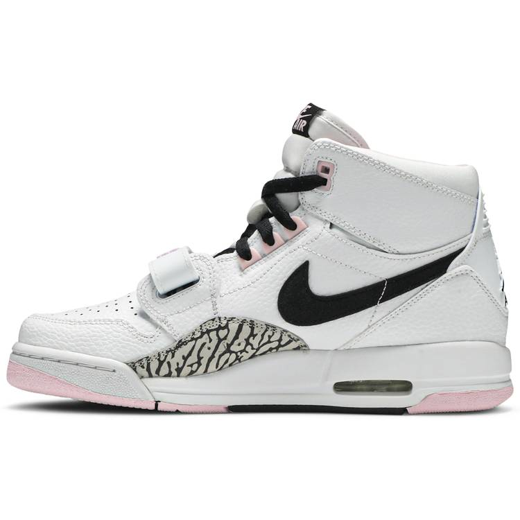 Tenis Jordan Legacy 312 White Black Pink Foam