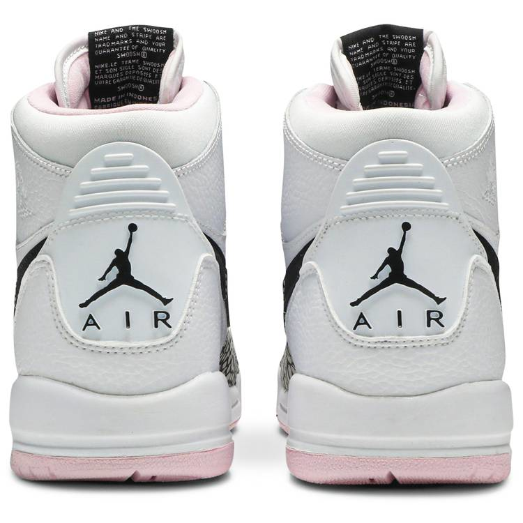 Tenis Jordan Legacy 312 White Black Pink Foam