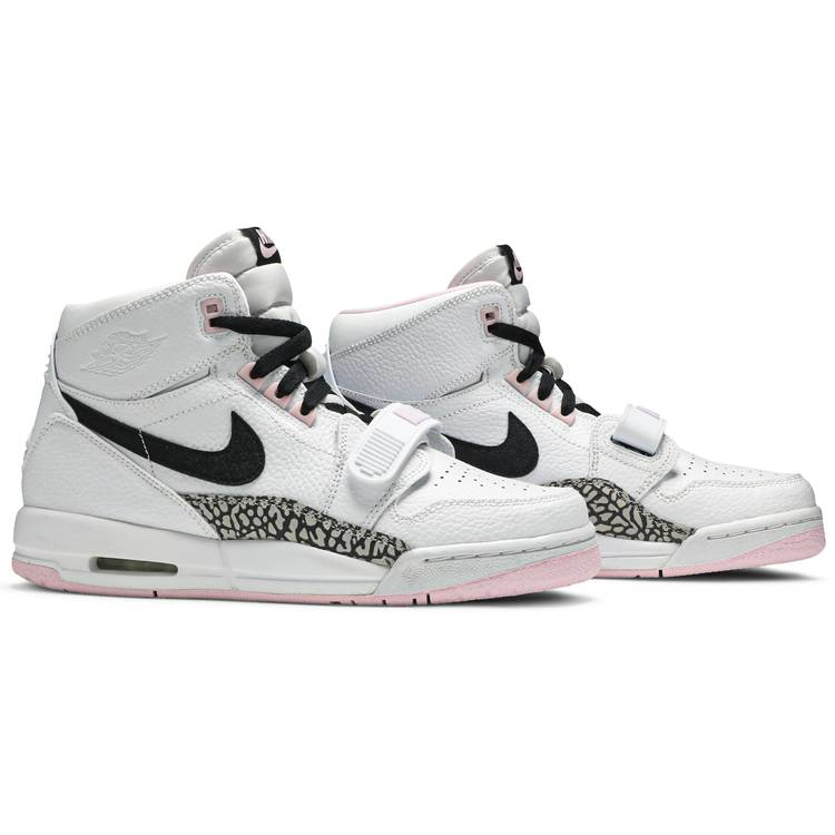 Tenis Jordan Legacy 312 White Black Pink Foam