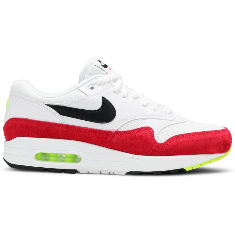 Tenis Nike Air Max 1 White Black Volt Rush Pink
