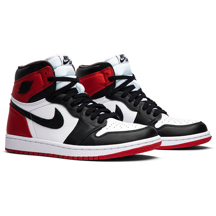 Tenis Air Jordan 1 High Satin Black Toe