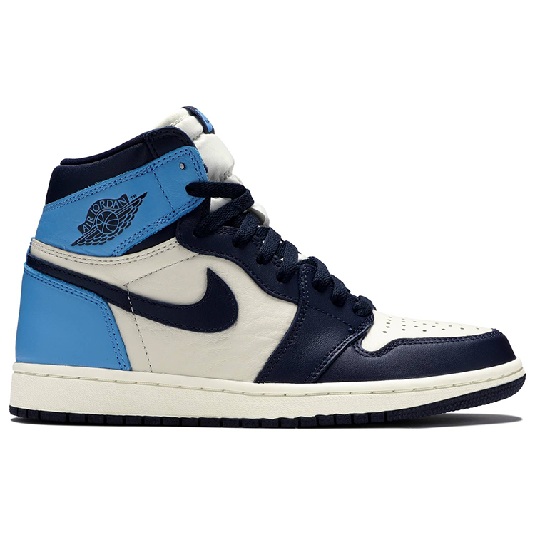 Tenis Air Jordan 1 High Obsidian Unc