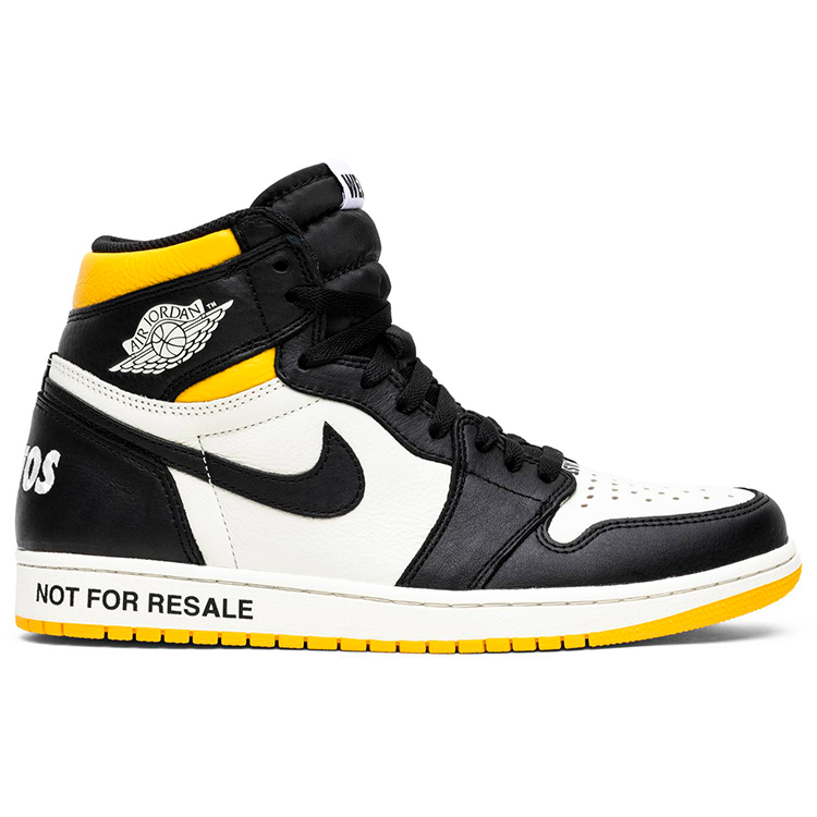 Tenis Air Jordan 1 High Not For Resale Varsity Maize