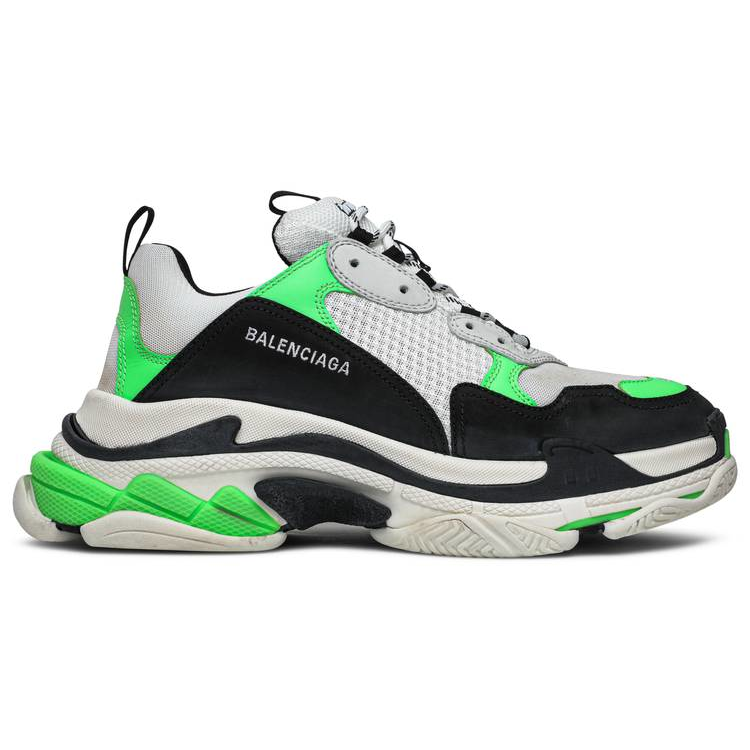 Tenis Balenciaga Triple S Green Black